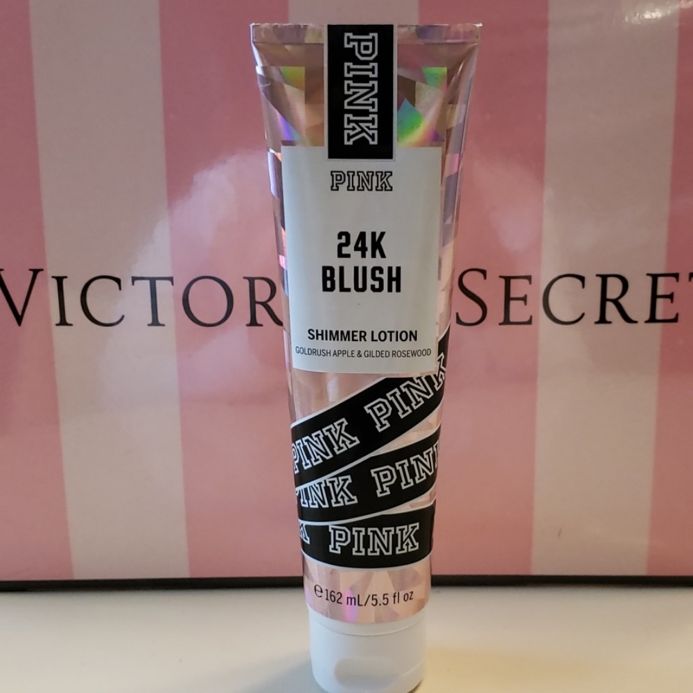 Nwt 24k Victoria's Secret Blush Shimmer Lotion - Picture 1 of 4